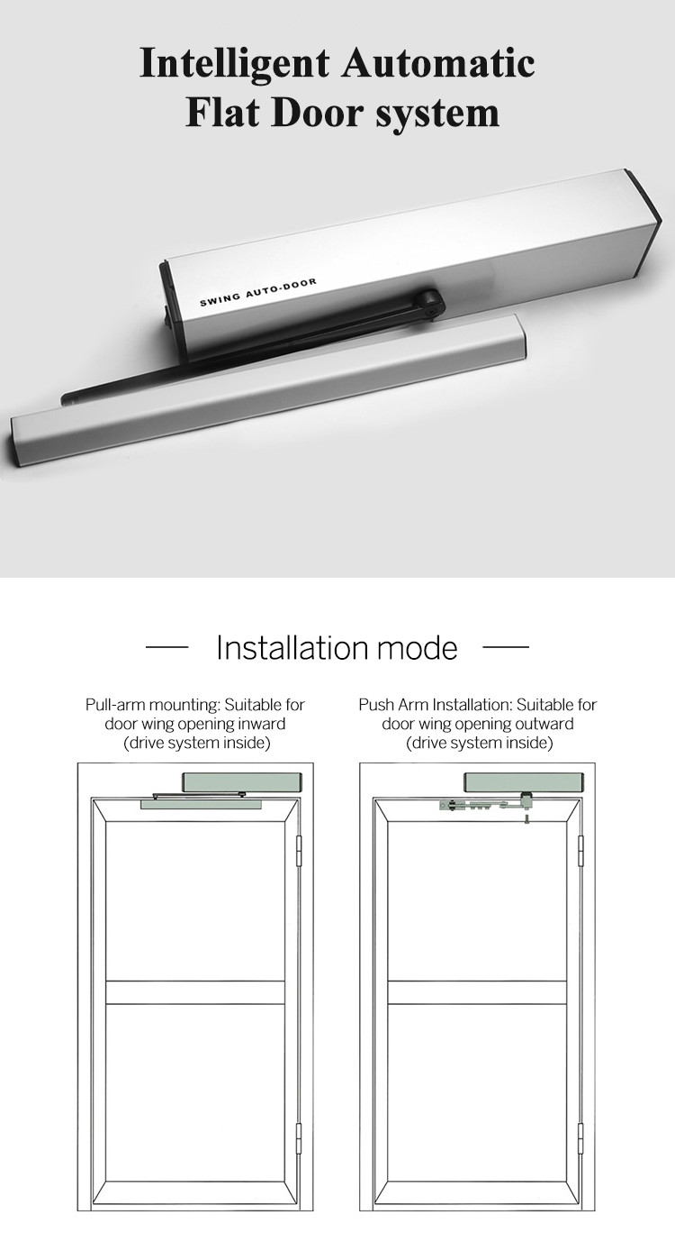 18S Close 2.5M Guide Line Swing Door Closer 2.2M height