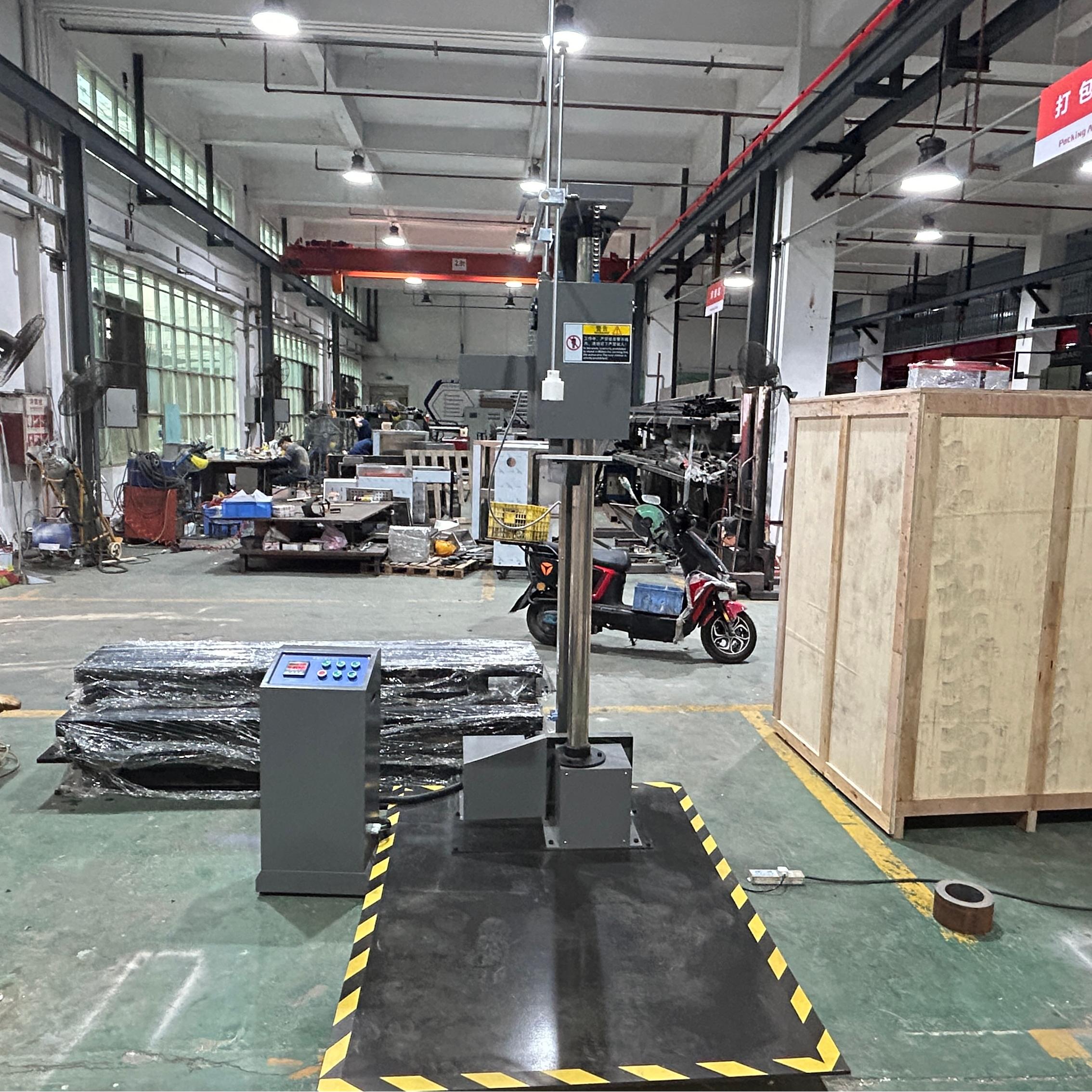 Carton Box Packaging Single Arm Drop Test Machine Equipment JISZ0202-87 Test Standard Test Height 300~1500mm