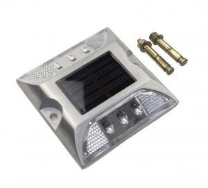China Durable Led Solar Road Studs Light Stud Environmental Die Casting Aluminum Material on sale