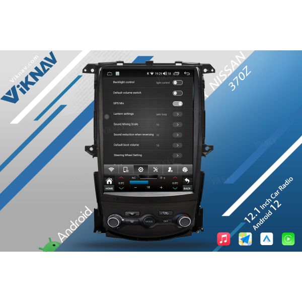 128GB 2008-2018 Nissan 370Z Head Unit Stereo Car Radio Replacemet 4G