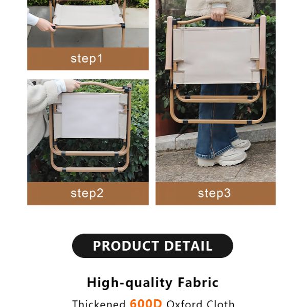 iNature Kermit folding chair folded