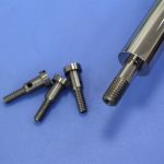 Precision Machining Threaded Tungsten Carbide Grinding Wheel Shaft