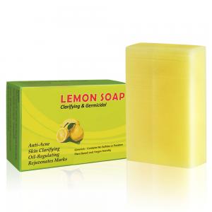 Quality Natural Organic Soap For All - Skin Nourish Custom Packaging organic bath Lemon soap wholesale