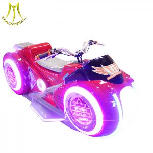 China Hansel 2018 new guangzhou products of electronic amusement rides fiberglass battery motorcycle rides for child on sale