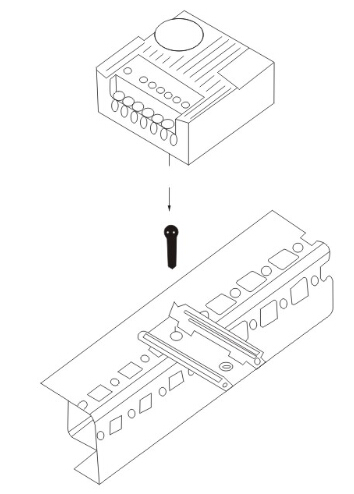 105g SK3110 Room Electric Heat Thermostat Internal Temperature Distribution 24V-230V
