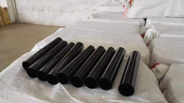 Cheap Pp Woven Thread Collecting Cheese Tubes Black Powder Coated for sale