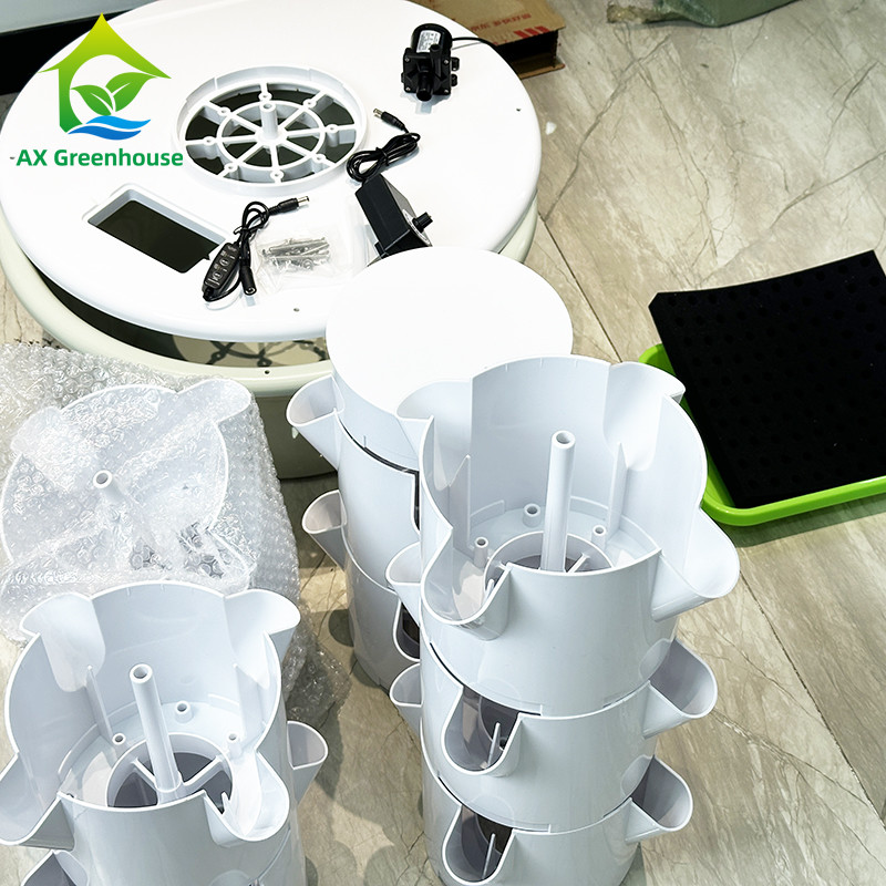Quality Customized Soilless System Multi-layers Hydroponic Growing Tower wholesale