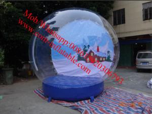 China inflatable photo snow globe custom snow globe christmas snow globe snow globe on sale