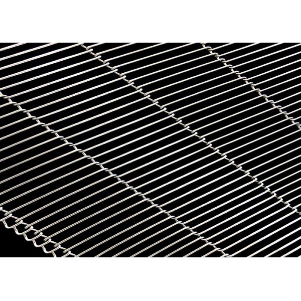 Handling Conveyor 304 Flat Flex Wire Belt Instead Of Labor