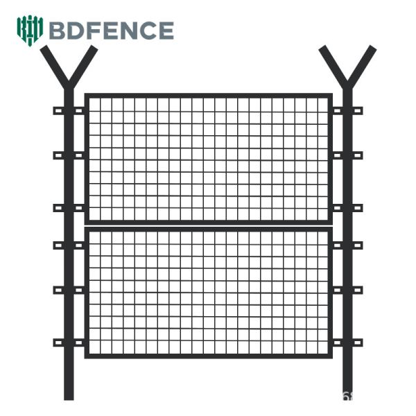 Anti Rust Durable AOA Fence Easy Install