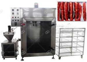 Quality CE Passed Meat Sausage Smoking Machine Automatic Fish Smoke Oven 50KG / H wholesale