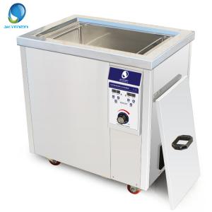 China Fast Remove Oil Industrial Ultrasonic Parts Cleaner With Video Feedback For Motorcycle on sale