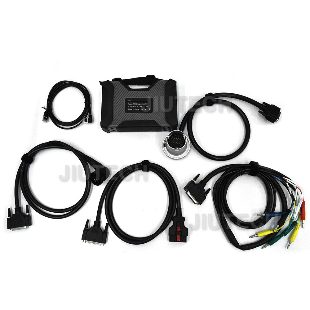 Super MB Pro M6 Wireless Star Car Diagnosis Tool Full Configuration Fit + Laptop CF19