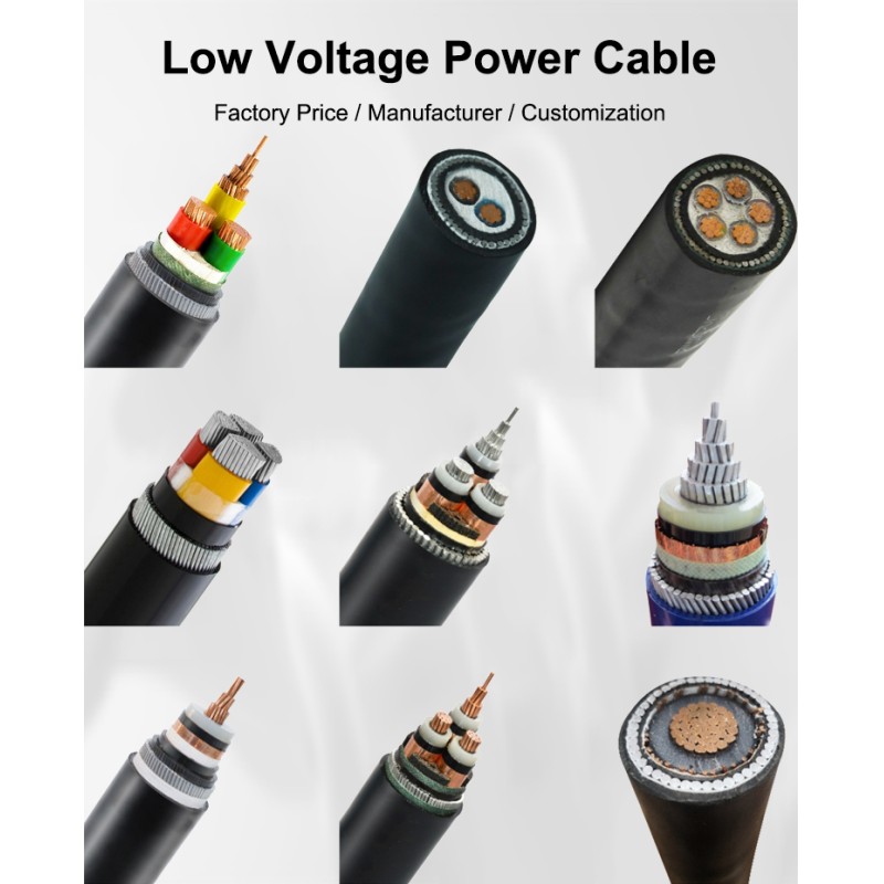 Low Voltage Armoured Power Cable with Copper/Aluminum Conductor and XLPE/PVC Insulation for 1.5mm² to 1000mm² Applications