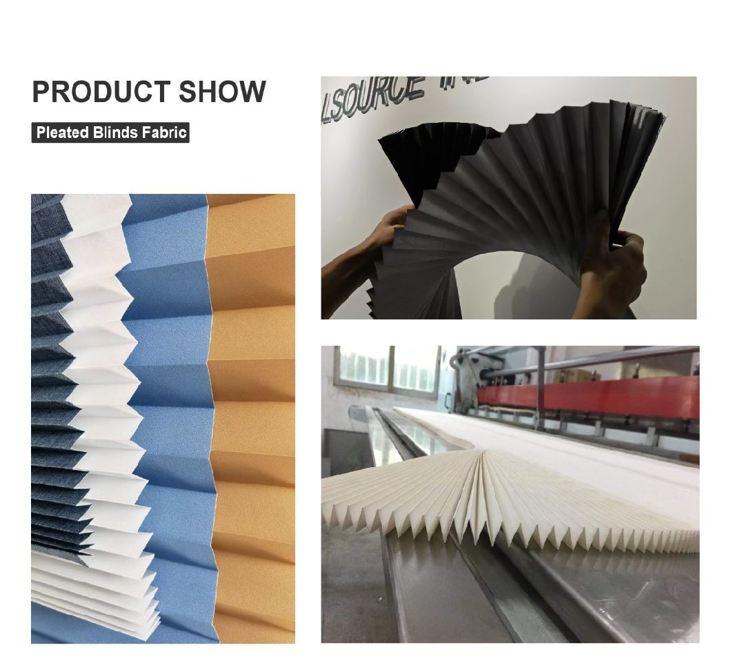Versatile Pleated Blinds Fabric for Any Window Design