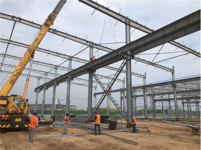 Lightweight Steel Frame High Rise Building Steel Structure Construction