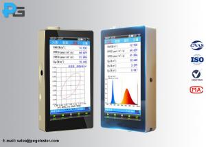 China Plant Light Analyzer Led Testing Equipment 350- 800nm With LCD Touch Screen on sale