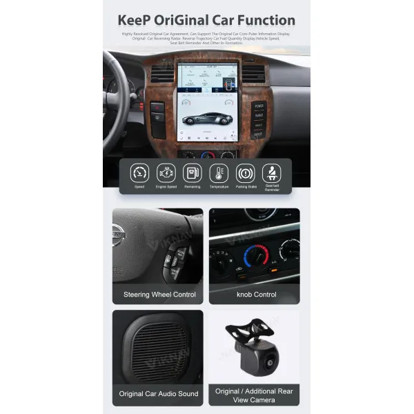 Aftermarket Touchscreen Y61 Nissan Patrol Head Unit 2004-2019 GPS For Car