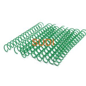 Quality Pre Cutting Roundness 0.05" Plastic Spiral Book Binding wholesale