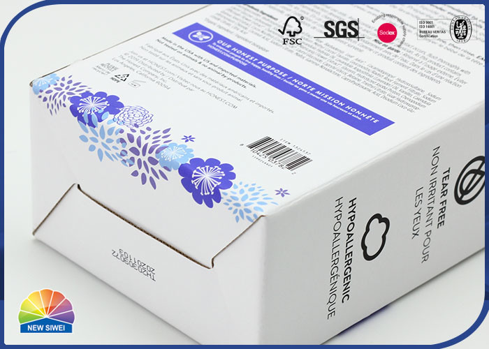 CMYK Print 500ml Shampoo Corrugated Packaging Box