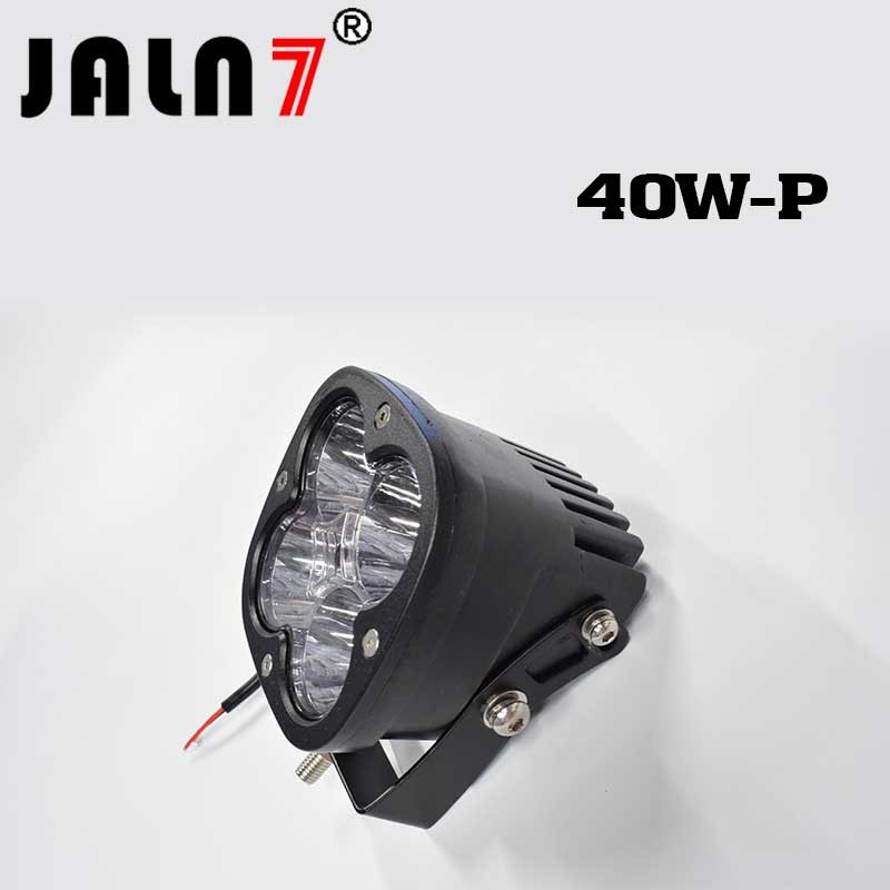 Led Work Light JALN7 40W Car Driving Lights Fog Light Off Road Lamp Car Boat Truck SUV JEEP ATV Led Light