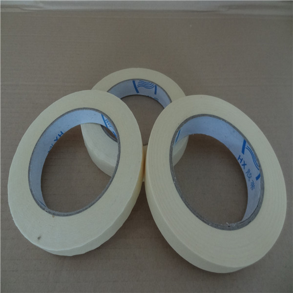 Paper Colored Masking Tape / Colored Tape Hot Melt Adhesive No Residue Removed