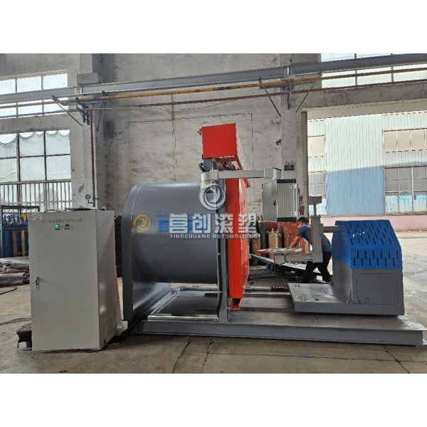 Shuttle Rotomolding Machine Electric With 400C Max Temp And Energy Saving