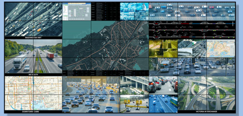 4 In 4 Out Matrix LCD Video Wall Controller HDMI1.3 HDPC1.3 Protocol