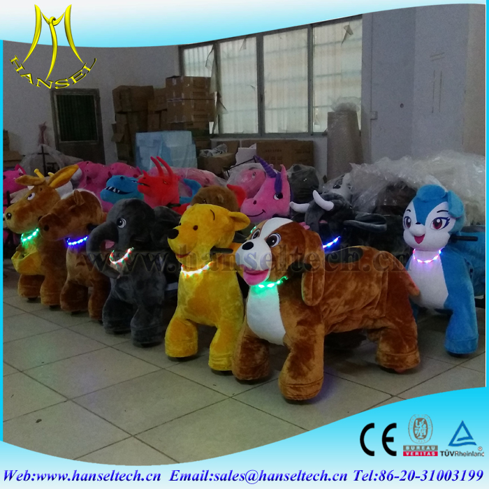 Hansel battery coin operated game machine amusement toy rides for children commercial kids rides mini carousel rides