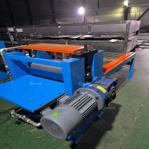 Easy to Aluminum Plastic Composite Board Recycling Machine Board Heating