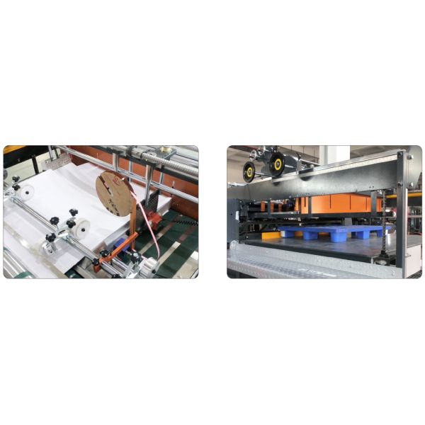 Automatic Roll To Sheet Cutter Double Knife Machine For Paper Roll Cutting
