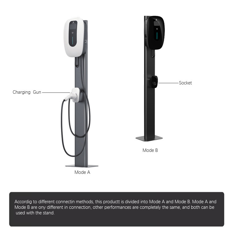 OEM 3Phase AC EV Charger 16A 32A Car Charging Point Wall Mounted