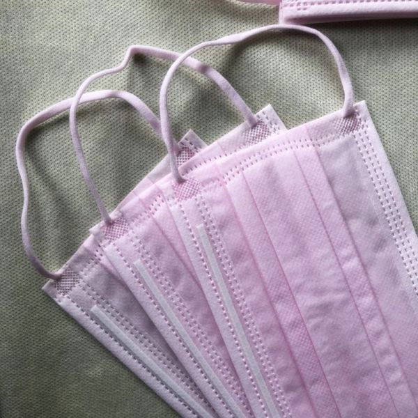Single Use Disposable Surgical Mask , Non Woven Surgical Face Mask Earloop Style