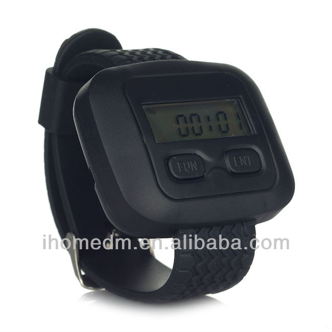 Portable Wireless Service Call Button System Watch Pager