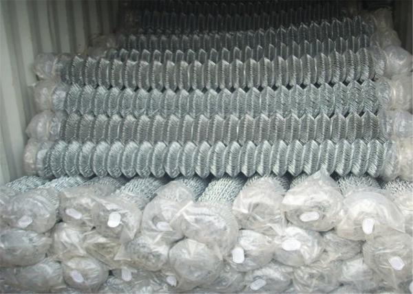 Cheap Zinc Coated Chain Link Fabric 0.148”/9Ga/3.66mm 	2”x2”/50.8mmx50.8mm  12ft x 50ft Hot dipped Galvanized 366gram/SQM for sale