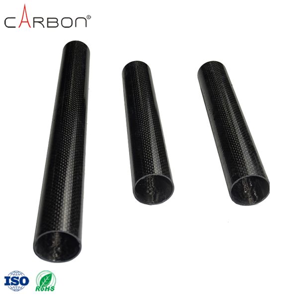 100CF Shoes Large 3K Plain Carbon Fiber Tube For Metal Detector