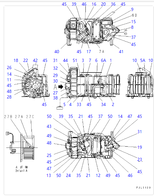 TW503714-0830 Expansion Valve Applied To KOMATSU Excavator PC100 PC100L PC120 PC130 PC200 PC220