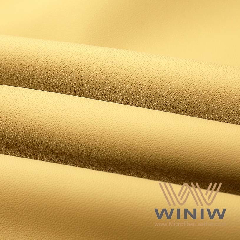 Eco Friendly PU Automotive Faux Leather Microfiber Nappa Leather Customized
