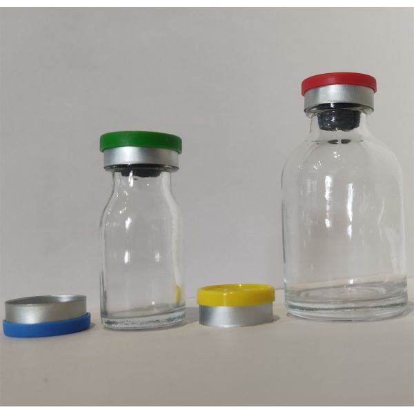20ml 30ml Glass Moulded Vial Hot Stamping Sterile Powder Vial