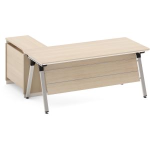 Quality Modern Office Executive Table With Steel Legs 3 Years Warranty wholesale