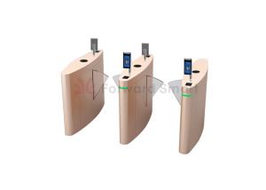 Quality Barcode QR Optical Swing Face Recognition Turnstile Gate wholesale