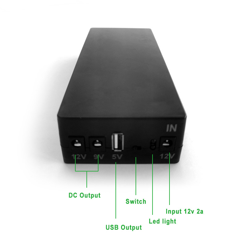 Customizable And Compact 196*75*35mm UPS For Router 20000mah