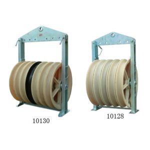 Quality Large Diameter Wire Stringing Blocks With Three Wheels Transmission Parts wholesale