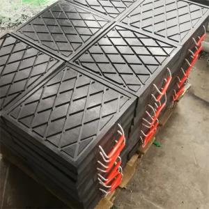 Quality Crane Mats HDPE Outrigger Pads Polyethylene Plastic Load Distribution Pad wholesale