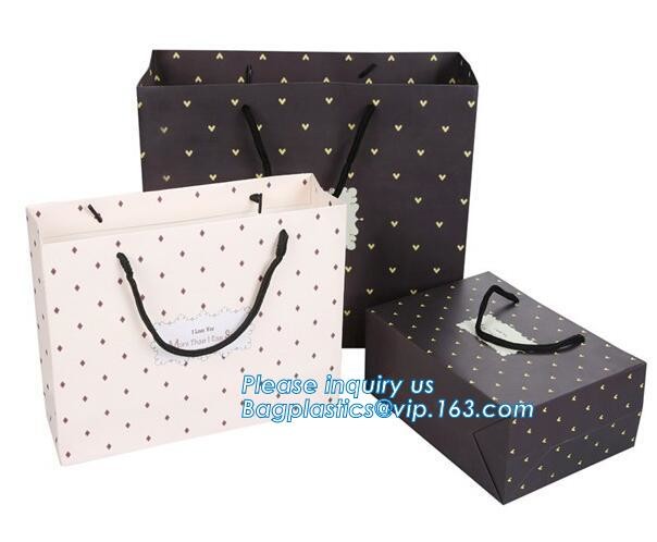Custom made paper bag paper carrier bag luxury paper bag tote bag rope handle shopper bag,shopping bag slogan paper carr