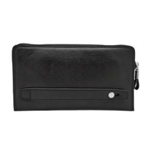 Quality Black Genuine Leather Wallet Men Slim Long Purse WA29 wholesale