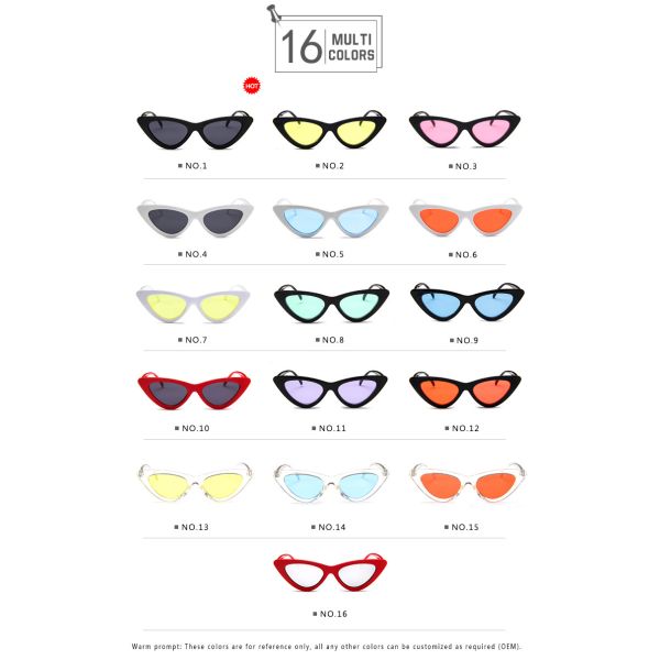 Butterfly Cat Eye Frame Glasses Trendy Street Style Hot Sale Sunglasses