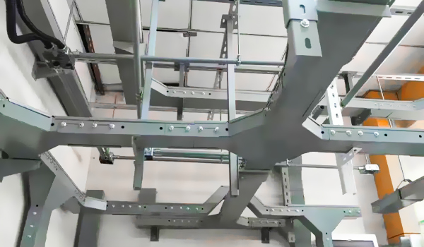 Chain Drive Cable Tray Machine for Custom Dimension Panels