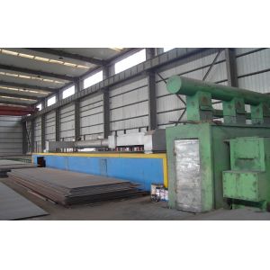 Quality Customized 75kw Small shot blasting machine , steel surface cleaning machinery wholesale