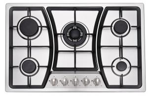 China High Efficient Gas And Electric Hob , Built In Oven And Hob Battery / Electric Ignition on sale